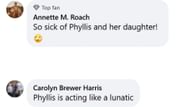Sharon fans pushing back against Phyllis' vendetta against Sharon (Image via The Young and the Restless / Facebook)